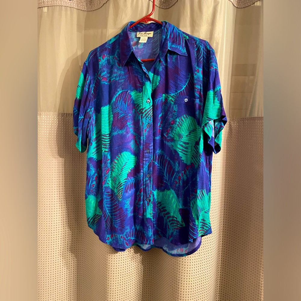 Jeri Marque Blouse size M
